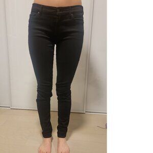 7 For All Mankind Low-Rise Skinny Jean